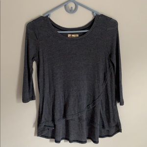 Hollister 3/4 sleeve shirt